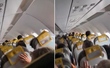 Tmerr gjatë fluturimit, piloti publikon videon: Misteri me shishen e ujit