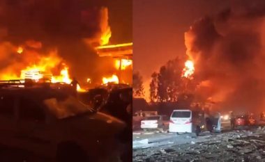 VIDEO/ Shpërthim i fuqishëm në një karburant në Rusi, 27 të vdekur dhe qindra të plagosur