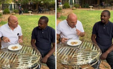 Blendi Fevziu provon mishin e krokodilit: Çfarë shije ka (VIDEO)