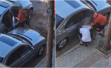 Policia kap “mat” dy të rinj duke vjedhur një makinë në Golem (VIDEO)