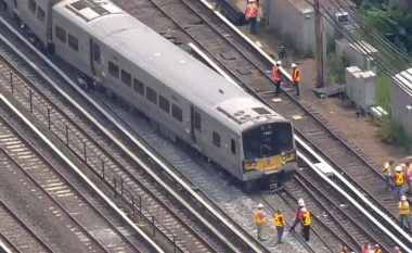 Treni del nga shinat në Nju Jork, plagosen disa persona