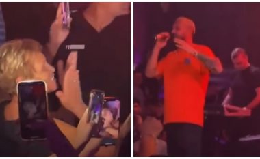 “Hera e parë që kam emocione”, Luizi merr nënën në koncert: Çuna mos ma ngacmoni (VIDEO)
