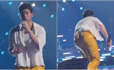 Video virale, Nick Jonas bie në vrimë teksa performonte në skenë