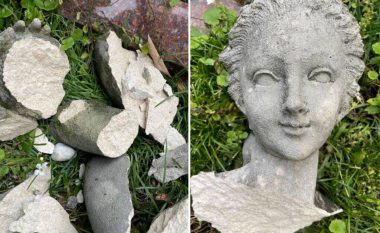 Kapte vlerën 200 mijë euro, turistët gjermanë shkatërrojnë statujën 150-vjeçare në Itali (FOTO)