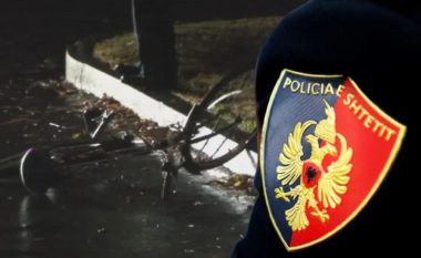 Polici rrëzohet nga biçikleta në Tiranë, dërgohet me urgjencë në spital