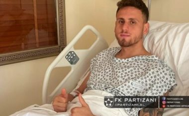 Portieri i Partizanit pëson aksident automobilistik, do të mungojë në ndeshje me Vllazninë