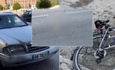 Makina përplas biçikletën në Korçë, drejtuesi në gjendje të rëndë për jetën