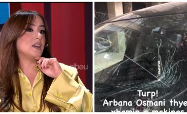 Gazetari “denoncon” Arbana Osmanin: Më ka thyer xhamin e makinës, nuk e paguan (VIDEO)