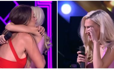 Çfarë ndodhi pas performancës, Ina Kollçaku dhe Olta Gixhari shpërthejnë në të qara (VIDEO)