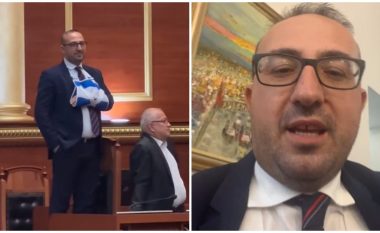 “Hidhu pirdhu …”, Saimir Korreshi godet sërish me një tjetër VIDEO pas bllokimit të seancës plenare