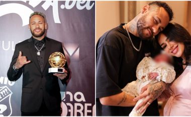 Neymar bëhet baba për herë të dytë, zbulohet emri i vajzës