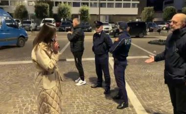 Kundër marrëveshjes me Italinë, protestuesit duan të ngrenë çadër, policia e Lezhës i ndalon