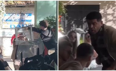 Del VIDEO, Noizyn e godasin me karrige në kokë