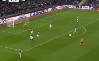 Conference League/ Ernest Muçi shënon super gol ndaj Aston Vilës (VIDEO)