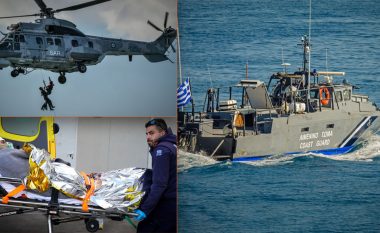 Gjendet i pajetë një nga marinarët e anijes që u fundos në Greqi, frikë për fatin e 12 të tjerëve