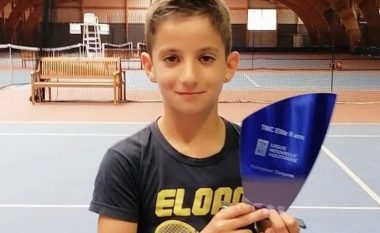 Kampioni shqiptar i tenisit në Francë, 10-vjeçari: Jam zotuar se do i rreshtoj kupat