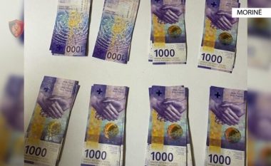 Sekuestrohen 25 mijë franga zviceriane të padeklaruara në Morinë, nis hetimi për 40-vjeçarin