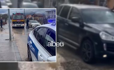 VIDEO/ Reshje të dendura shiu në Malësi të Madhe, përmbyten bizneset dhe banesat