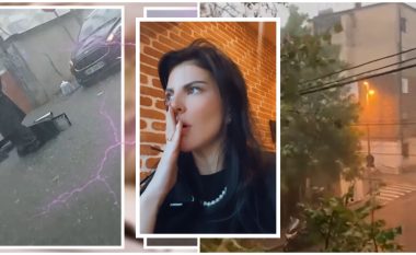 Rudina Dembacaj në mes të përmbytjeve: Koha skandal, unë prap jam e bukura dheut (VIDEO)