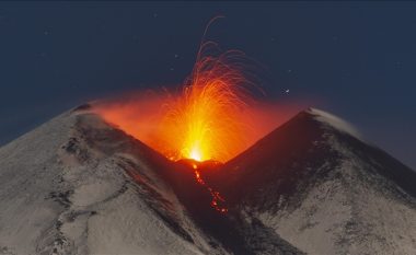 Riaktivizohet vullkani në Malin Etna