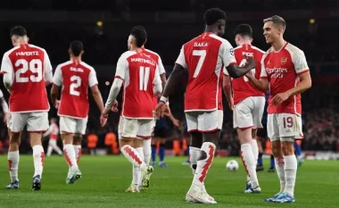 Probleme për Arsenalin, Saka dhe Jesus mungojnë në stërvitje para ndeshjes në Ligën e Kampionëve