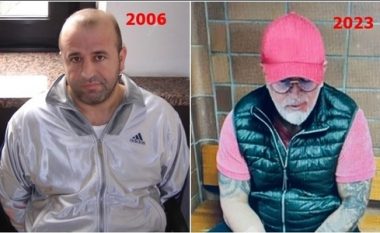 Me syze, kapele dhe i mbuluar me tatuazhe, si “kamuflohej” ish-kreu i bandës së Durrësit, Lul Berisha