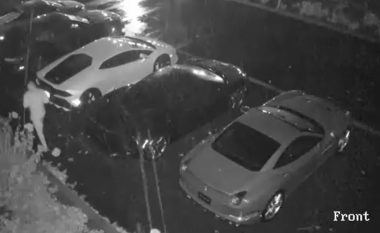 VIDEO/ Dy Lamborghini zhduken brenda pak sekondash në Boston