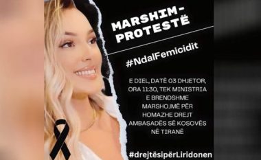 “Drejtësi për Liridonën!” Nesër marshim në Tiranë për vrasjen tronditëse në Kosovë