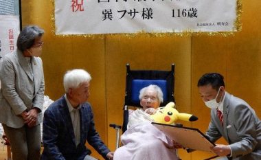 Ndërron jetë në moshën 116-vjeçare gruaja më e vjetër në Japoni