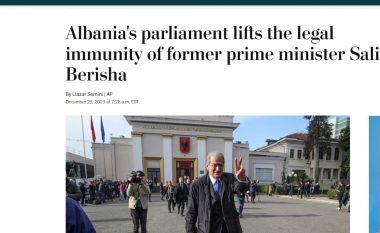Heqja e imunitetit të Sali Berishës tërheq edhe mediat ndërkombëtare
