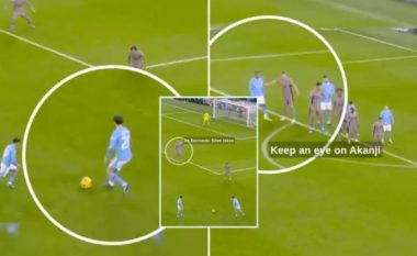 Një taktikë e mençur nga Manchester City për të shmangur pozicionin jashtë loje