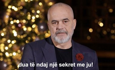 VIDEO/ Edi Rama uron Vitin e Ri: Dua të ndaj një sekret me ju