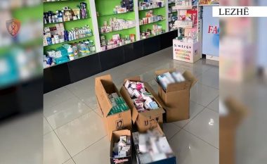 300 kuti me ilaçe pa elementë sigurie, arrestohen pronarët e dy depove farmaceutike në Lezhë