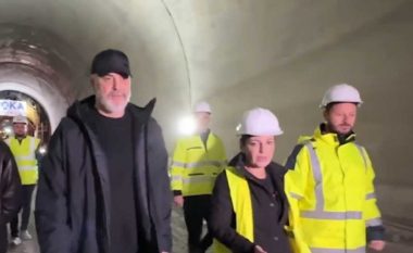 Rama dhe Balluku inspektojnë punimet në kantierin e tunelit të Murrizit