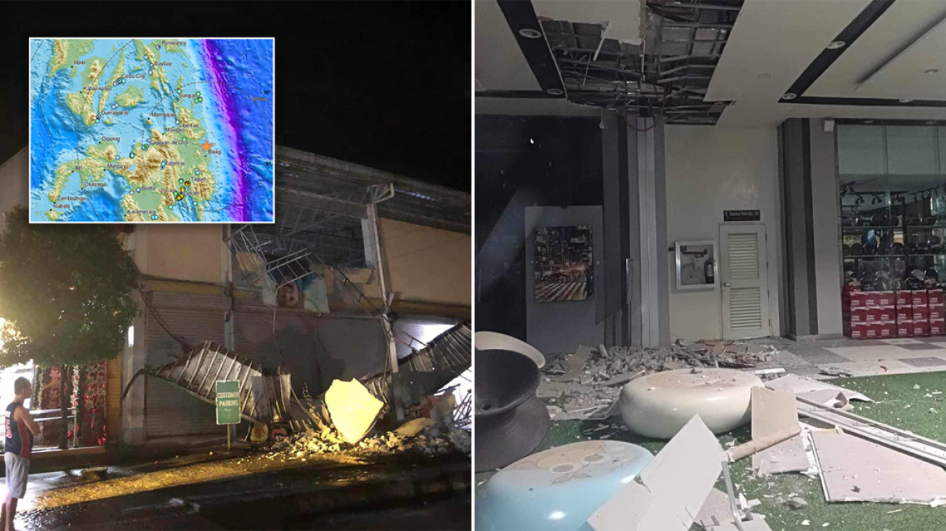 Toka dridhet për disa sekonda, momenti kur tërmeti 7.6 Rihter godet Filipinet, paralajmërim për tsunami