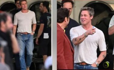 Brad Pitt sfidon moshën, 60 vjeçari në super formë gjatë xhirimeve në Florida