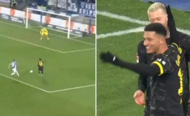 Jadon Sancho debuton me stil tek Dortmundi, asiston tek goli i Reus