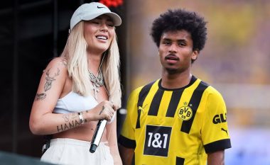 Ylli i Dortmund mbron të dashurën shqiptare, Adeyemi: Nuk është fajtore ajo për formën time, lëreni të qetë