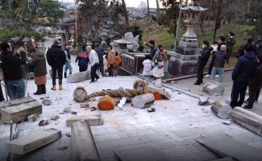 Tërmeti i fuqishëm me 62 viktima në Japoni, Kina e gatshme të ofrojë ndihmë