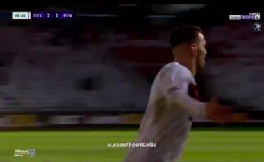 VIDEO / Rey Manaj shënon tjetër gol, “turpëron” rivalin dhe kalon portierin
