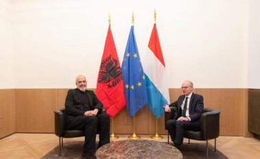 Rama në Luksemburg, takon kryeministrin Frieden: Dakordësuam heqjen e tatimit të dyfishtë pas daljes së Shqipërisë nga lista gri