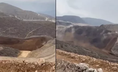 VIDEO/ Momenti i shembjes masive të një miniere në Turqi, të paktën nëntë persona të zhdukur