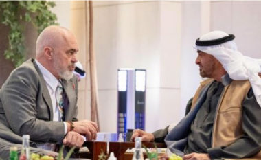 Rama takim me presidentin e Emirateve të bashkuara: Së shpejti nënshkruajmë marrëveshjen e tregtisë së lirë me Emiratet e Bashkuara Arabe