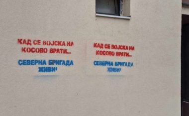 Eksperti ngre alarmin për grafitet pro luftë në Kosovë: Të tilla u shfaqën edhe para sulmit në Banjskë, Perëndimi në gjumë