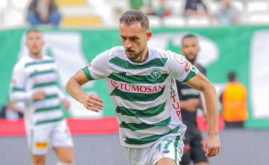 Cikalleshi asist në Turqi, Konyaspor ia del, mjafton një gol