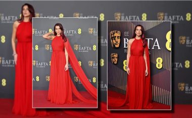 FOTO LAJM/ Merr vëmendjen në “BAFTA 2024”, Dua Lipa shfaqet në tapetin e kuq me fustanin mahnitës