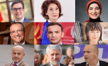 Nëntë kandidatë në garë për presidentin e Maqedonisë së Veriut