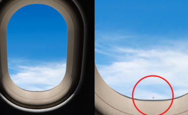 Ja cila është arsyeja pse dritaret e aeroplanit kanë vrima të vogla