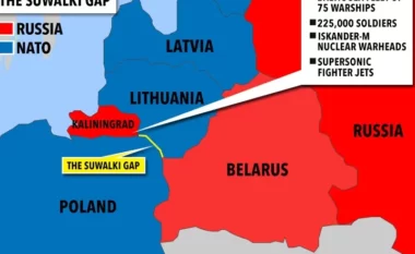 HARTA/ “Korridori Suwalki”: Pse NATO po blindon kufirin e Polonisë dhe Lituanisë, çfarë rrezikohet në këtë pikë të globit?
