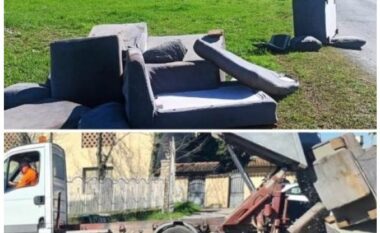 Itali/ Hodhi divanet në rrugë, policia e gjobit me 10 mijë euro